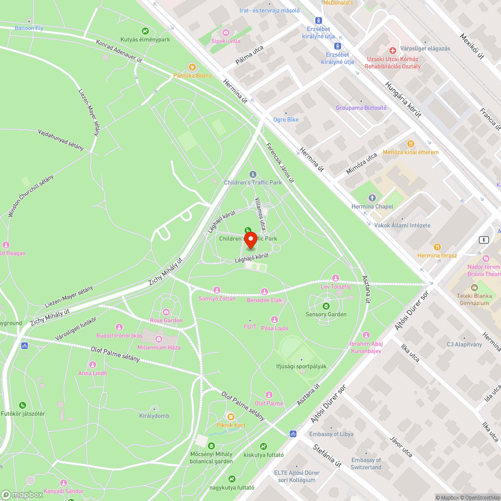 Törött játék a játszótéren bejelentés helye