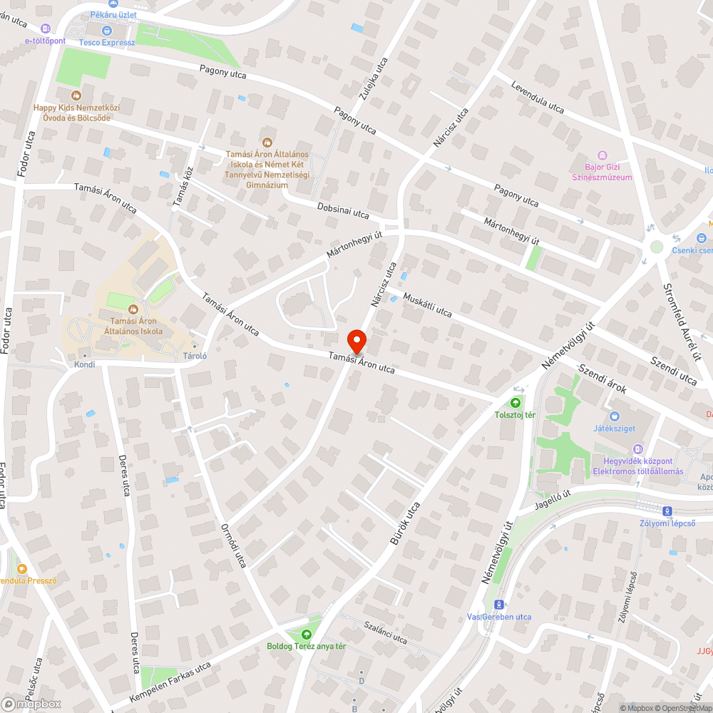 Kutyapiszok kuka bejelentés helye