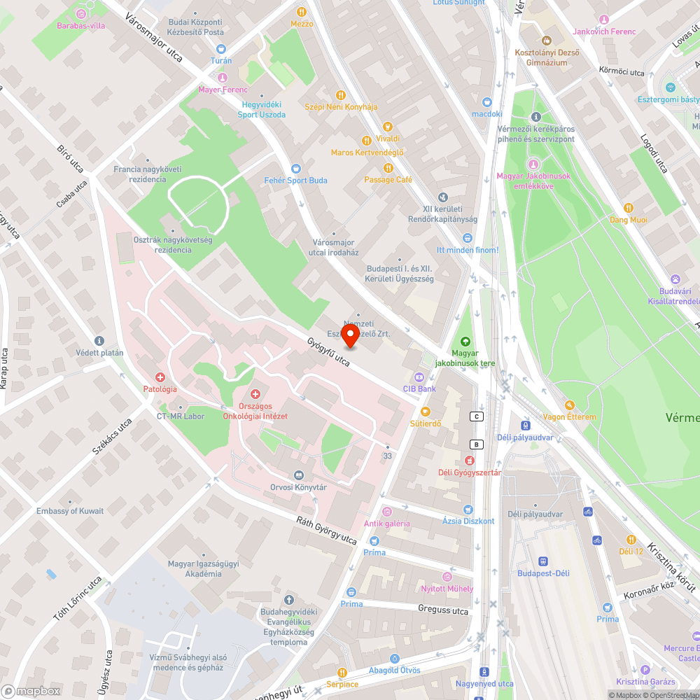 Parkolás gátló kerítés elemek bejelentés helye