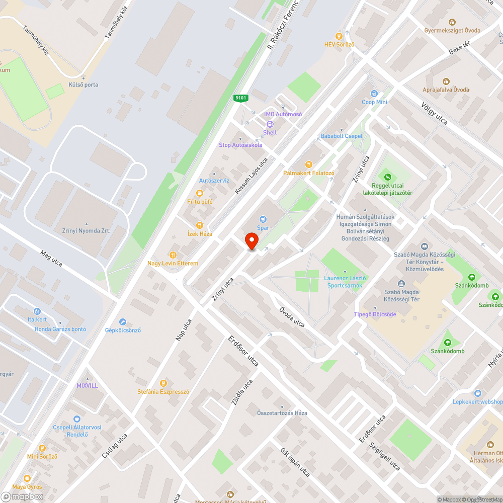 Gödör és eső esetén mocsár bejelentés helye