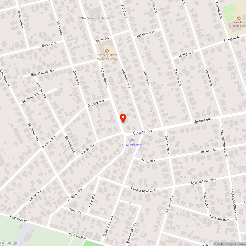 Sarki sötétség bejelentés helye