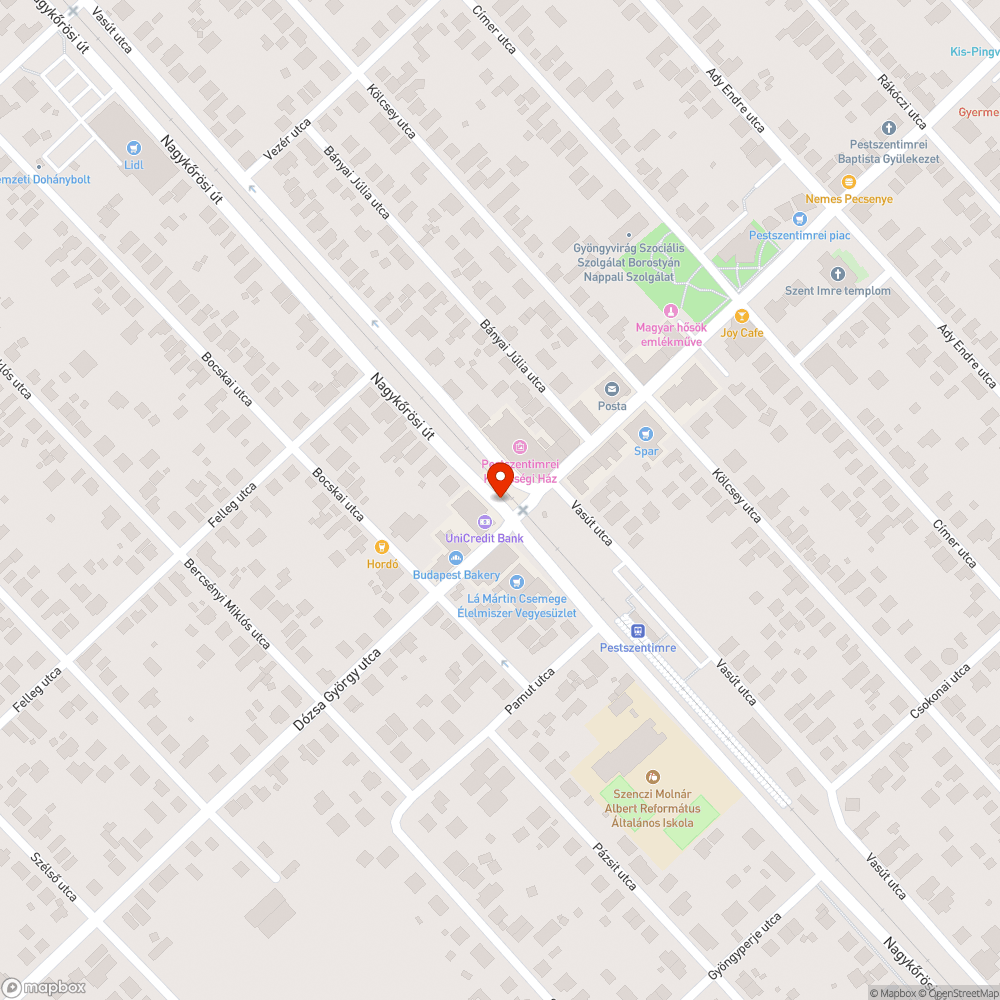 Hiányzó vízközműfedél bejelentés helye