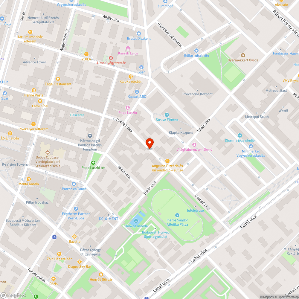 Szemét, kosz bejelentés helye