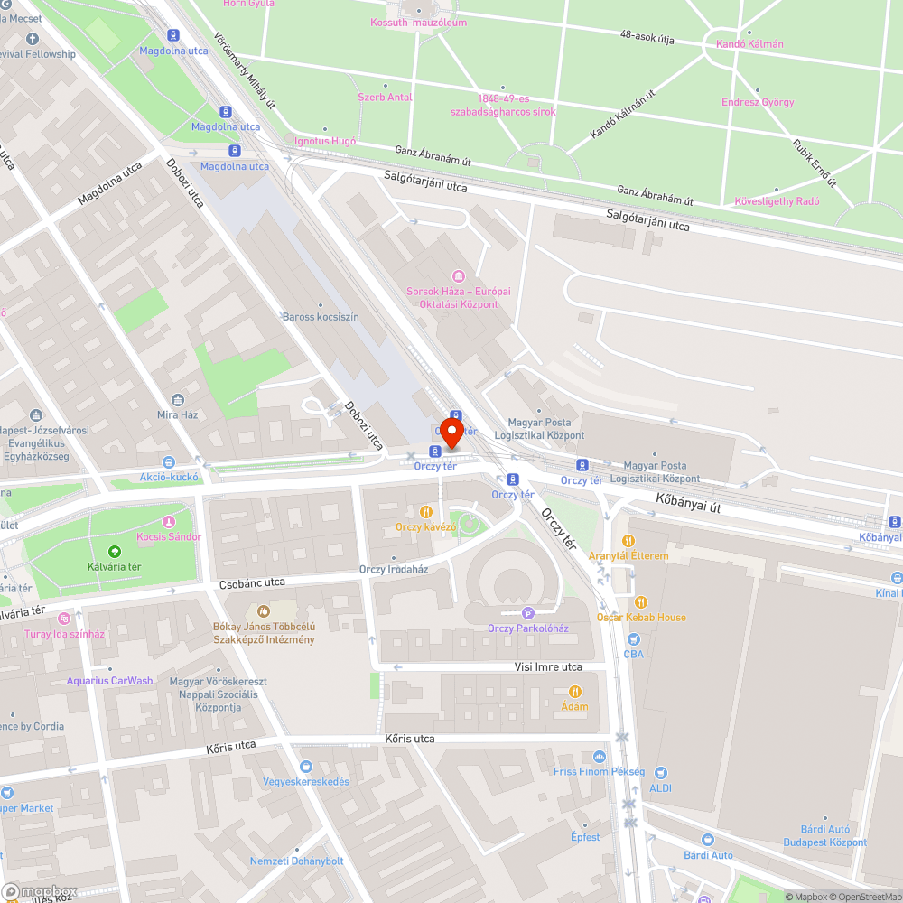 Összefirkált utasváró bejelentés helye