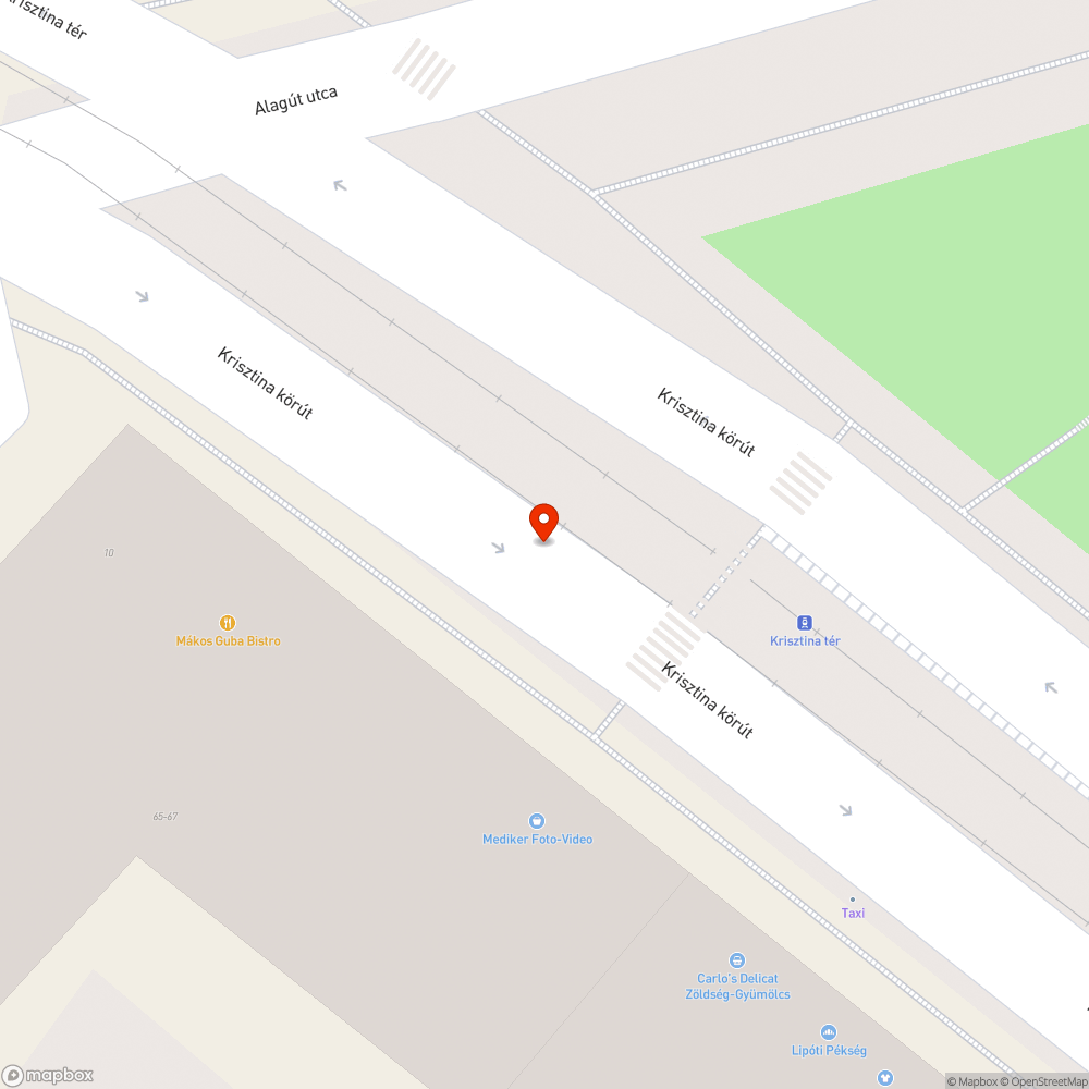 Kiesett korlát bejelentés helye