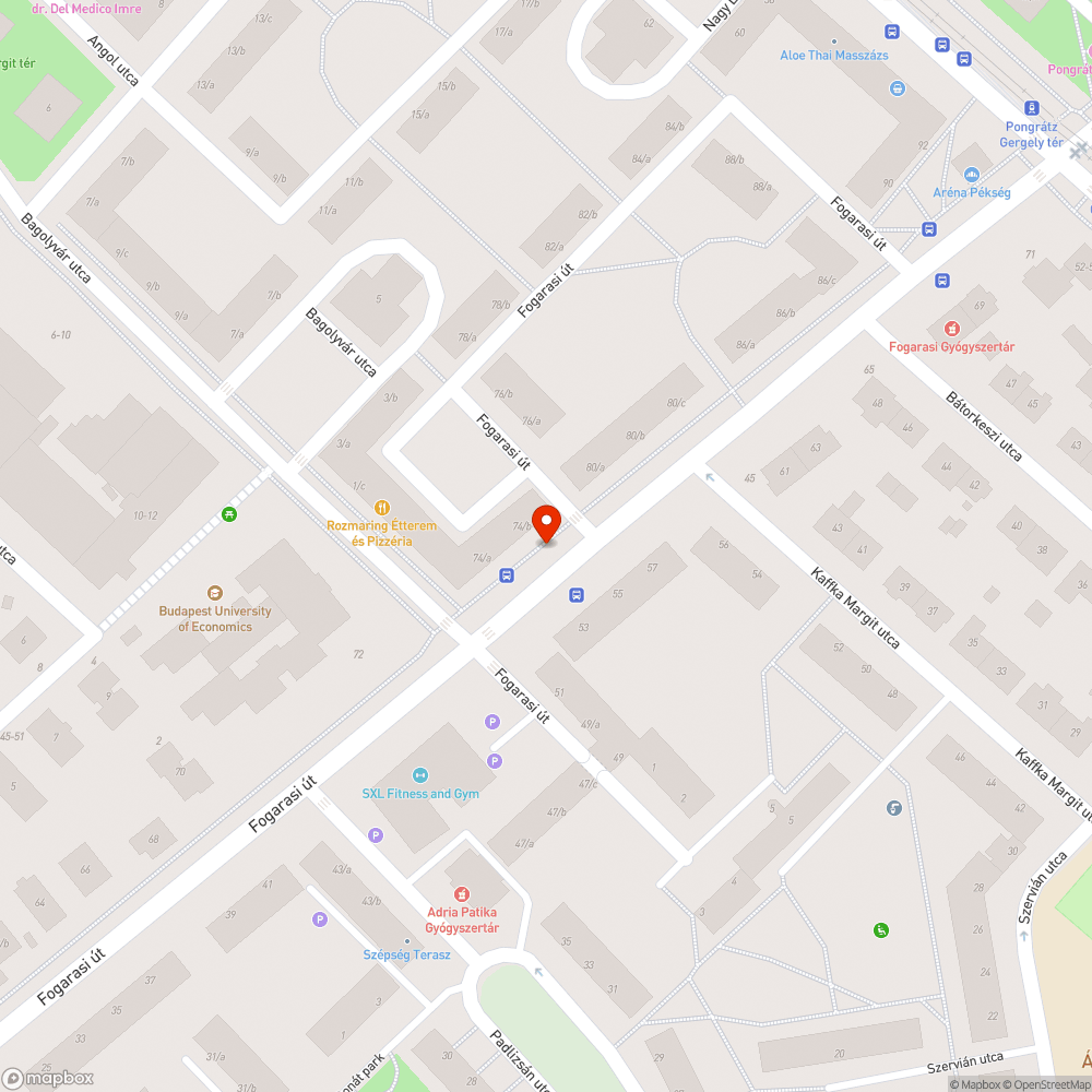 Hiányos útburkolati jelek bejelentés helye