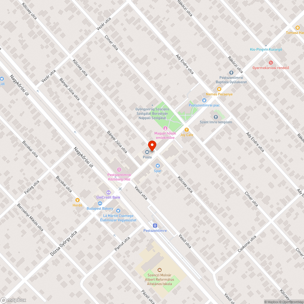 Sötét telefonfülke bejelentés helye