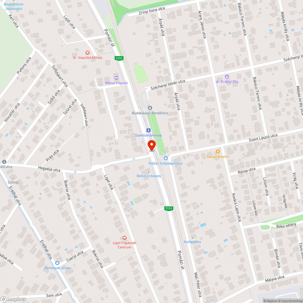 A zebra lámpája majdnem ki van dőlve bejelentés helye