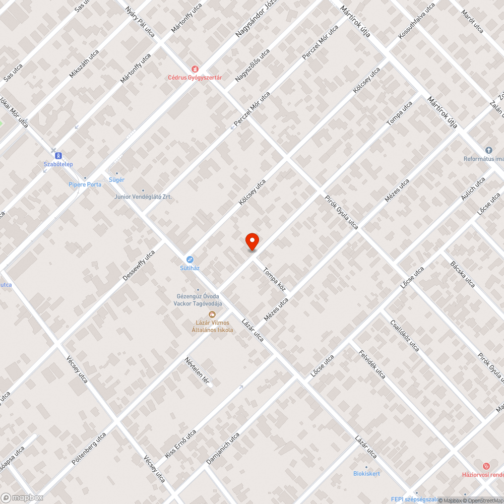 Leszakadt felsővezeték bejelentés helye