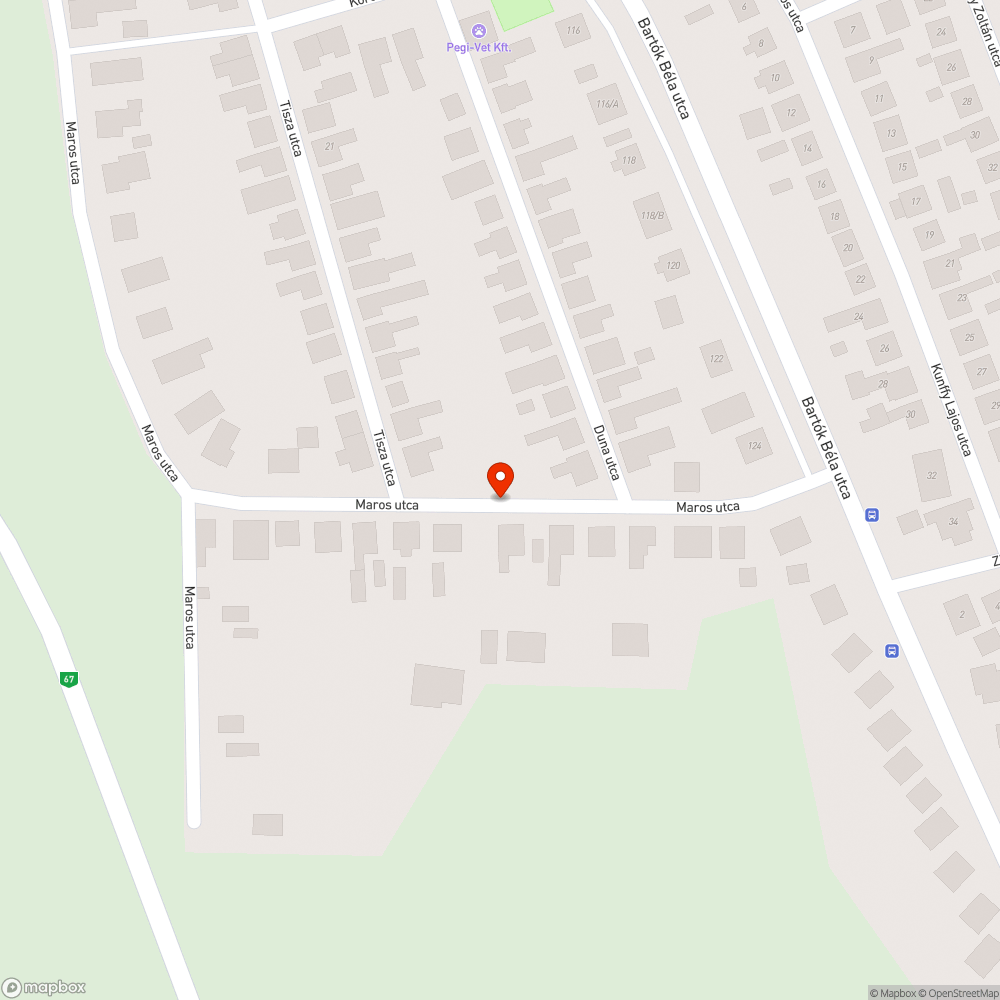 Beszakadt vízelvezető partoldal bejelentés helye