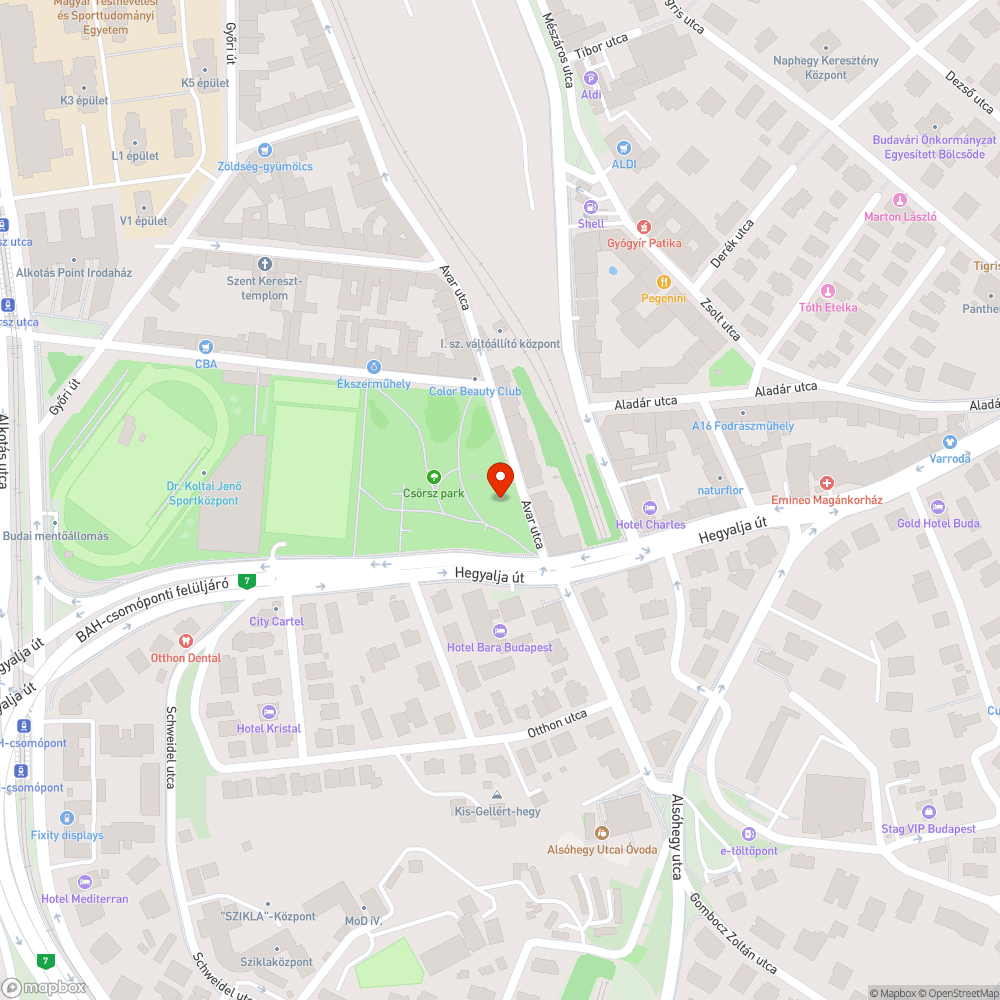 Belóg a bokor bejelentés helye