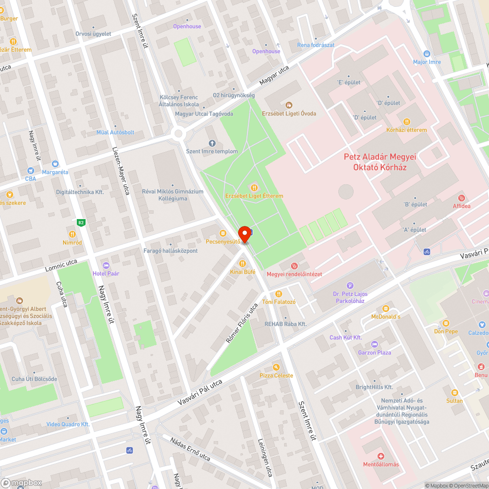 Összefirkált buszmegálló bejelentés helye