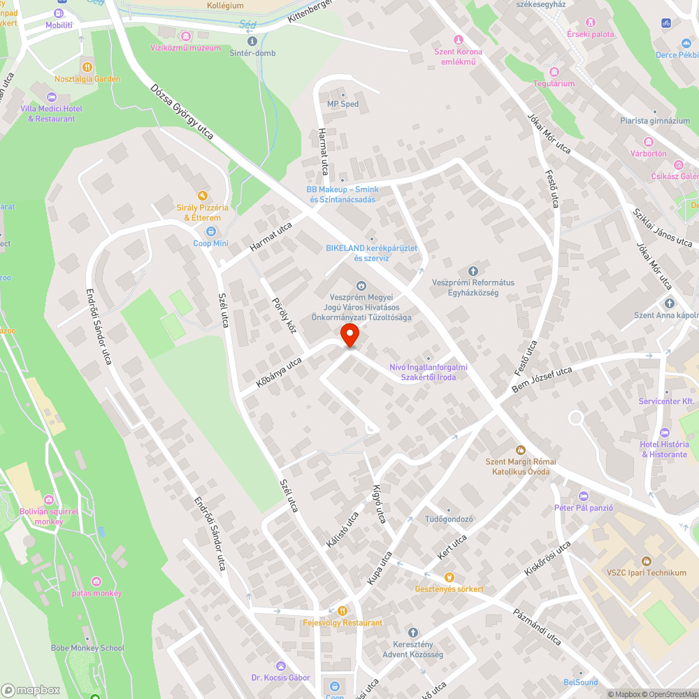 Hiányzó zsákutca tábla bejelentés helye