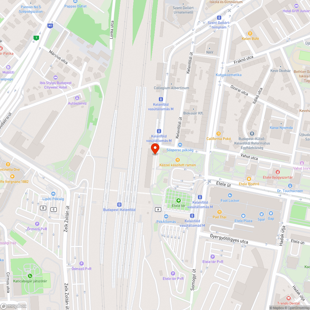 Hibás, elzárt aluljáró kijárat bejelentés helye