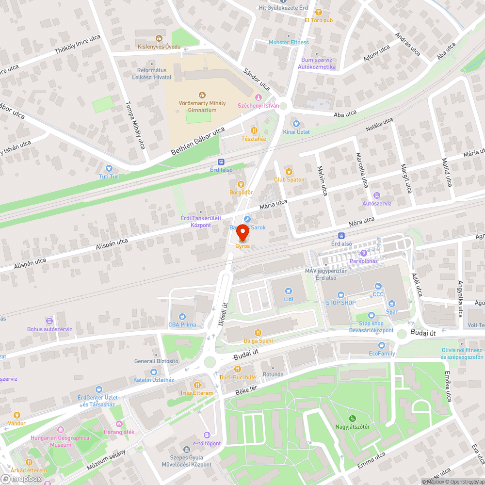 Ferde villanyoszlop bejelentés helye