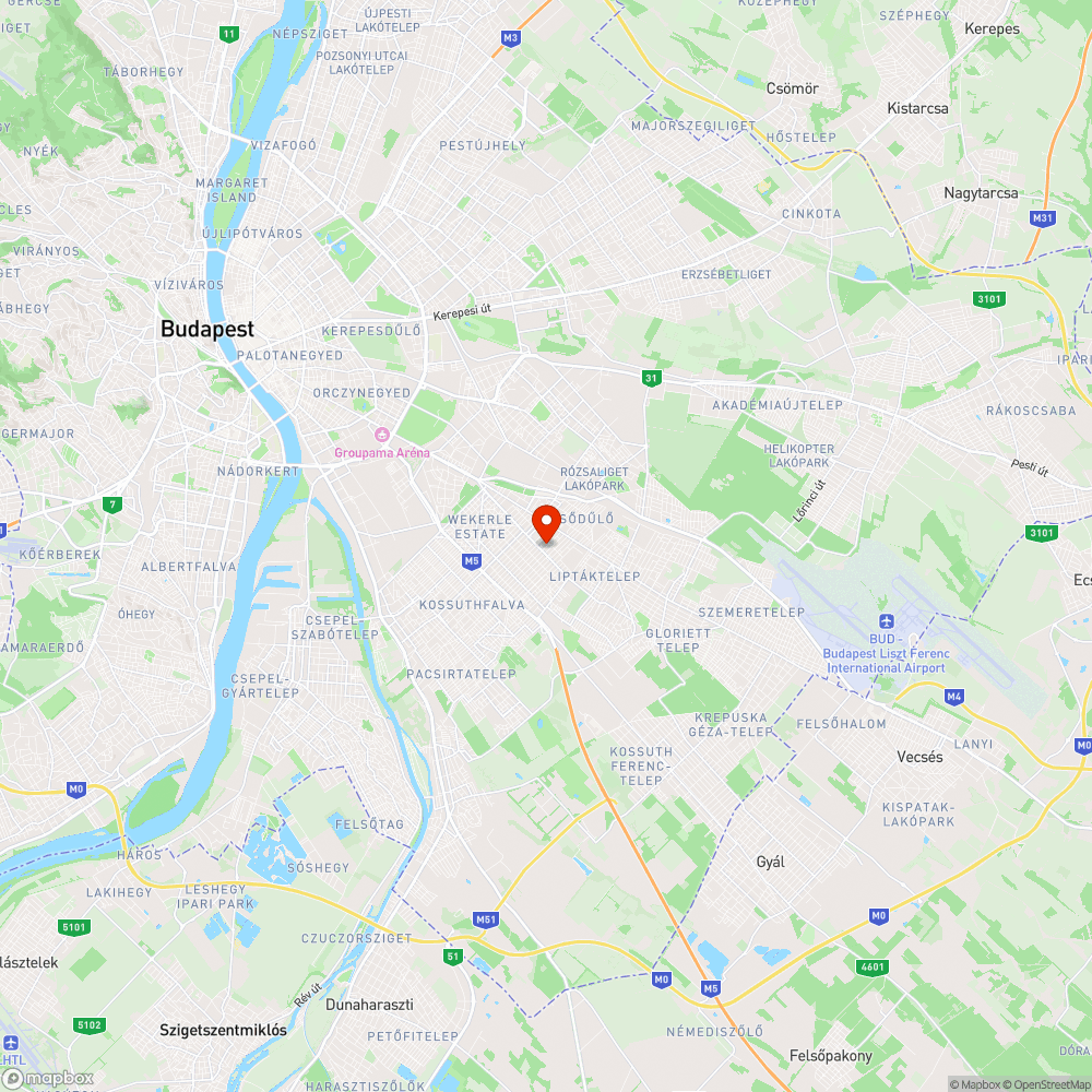 Balesetveszélyes járda bejelentés helye