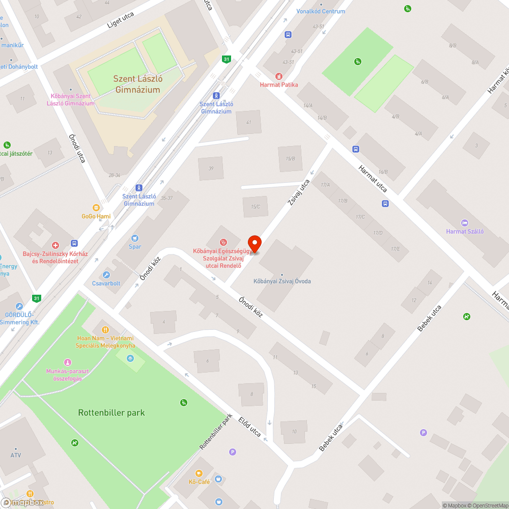 Megdőlt forgalmi tábla az óvódánál bejelentés helye