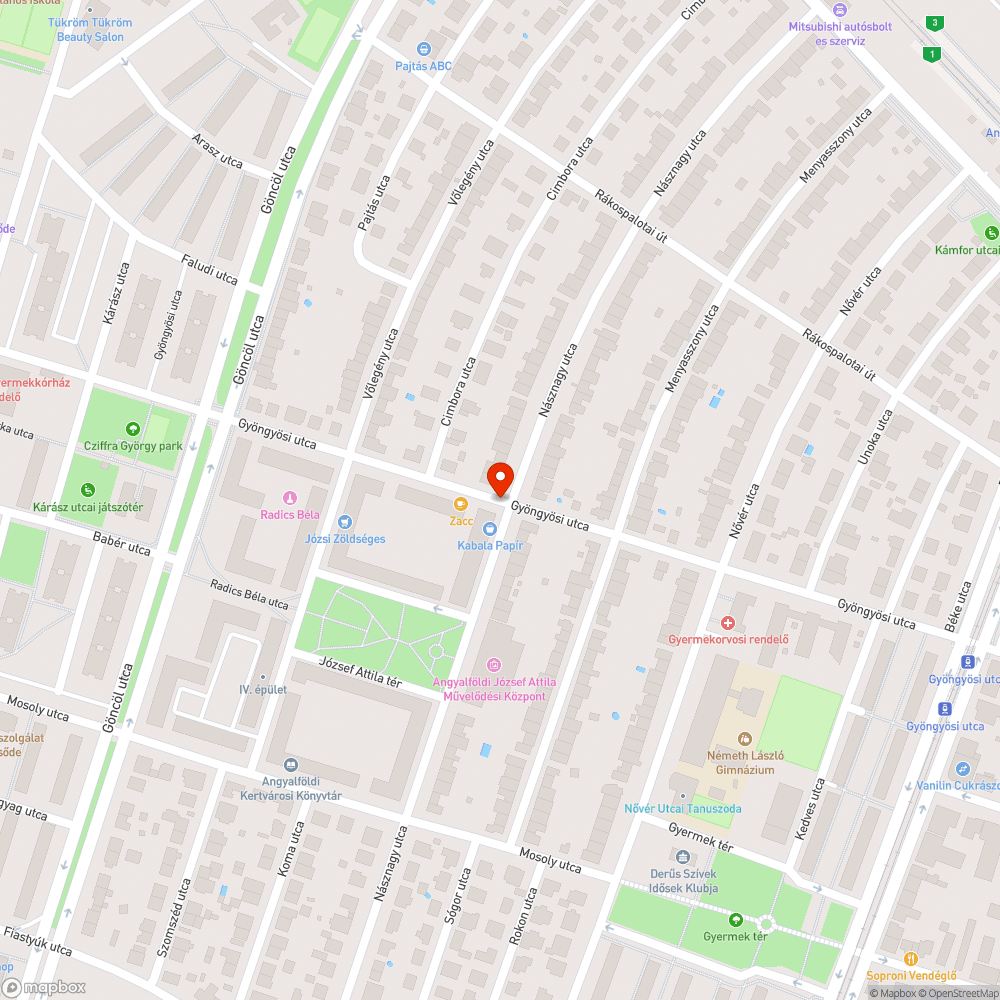 Telefonfülke váz bejelentés helye