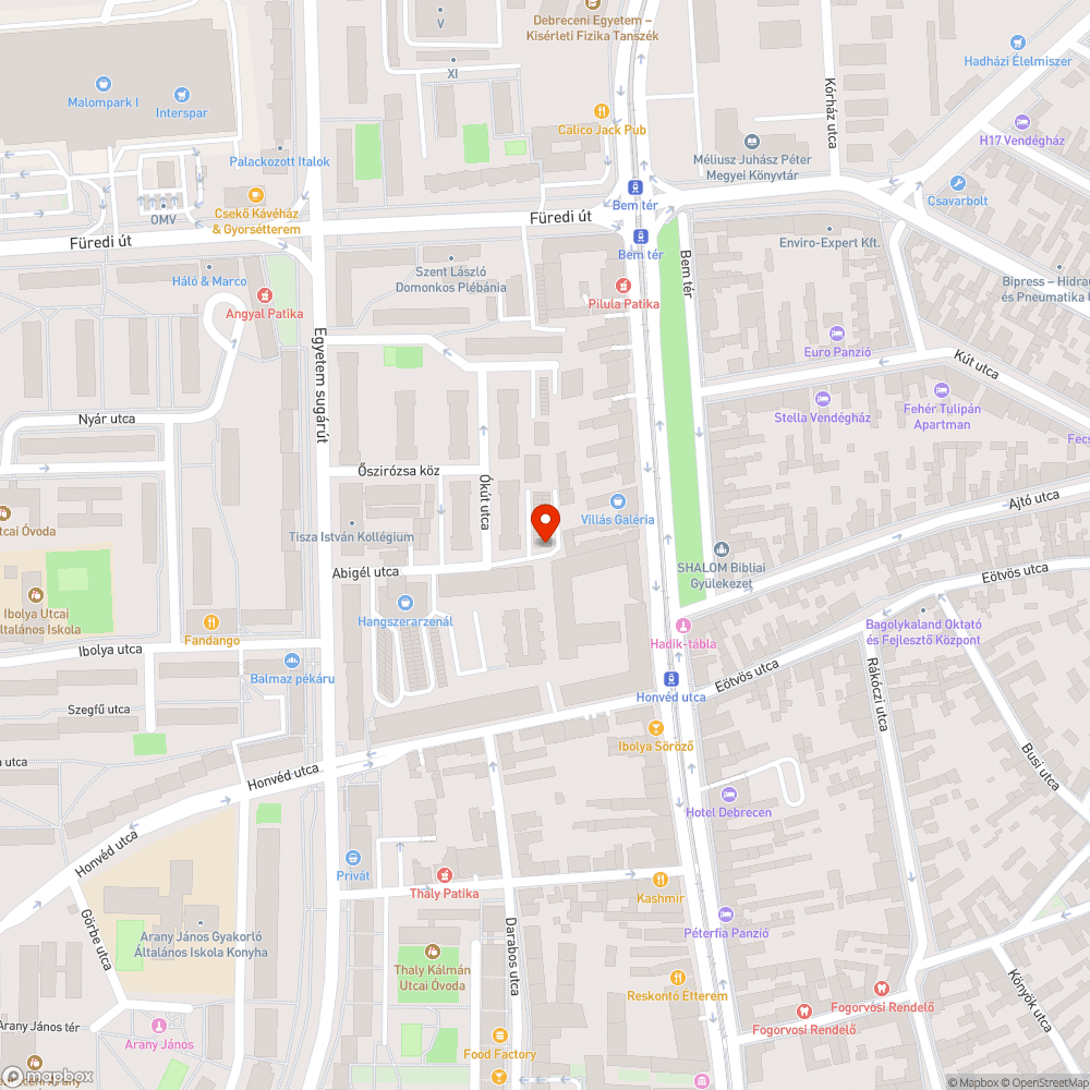 Rendszám nélkül itthagyott gépjármű bejelentés helye