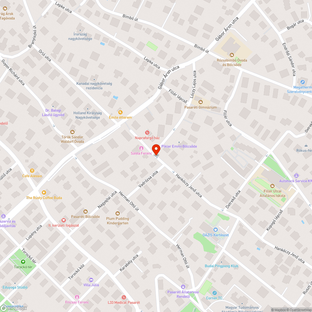 Nagyméretű kátyú víznyelő közelében bejelentés helye