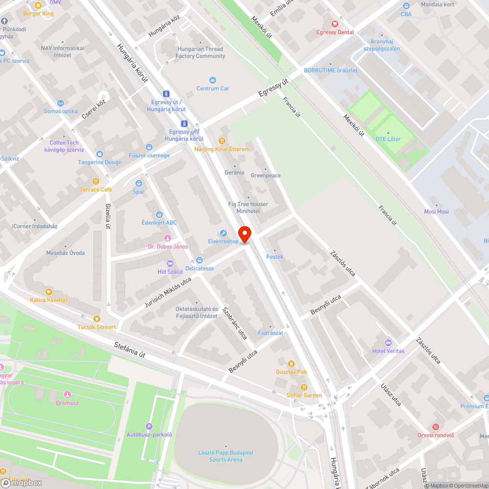 Elszállítandó ágak bejelentés helye