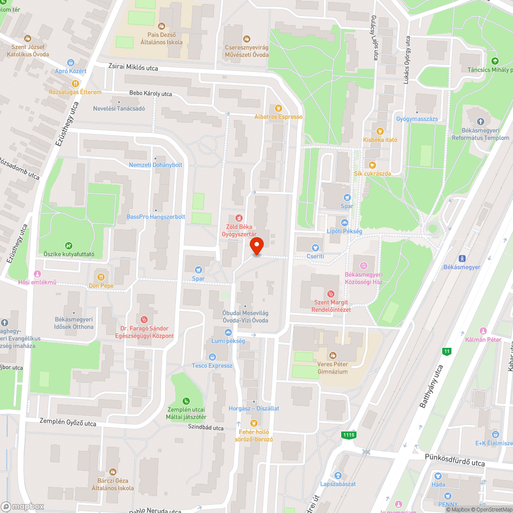 Kidöntött, rongálódott doboz bejelentés helye