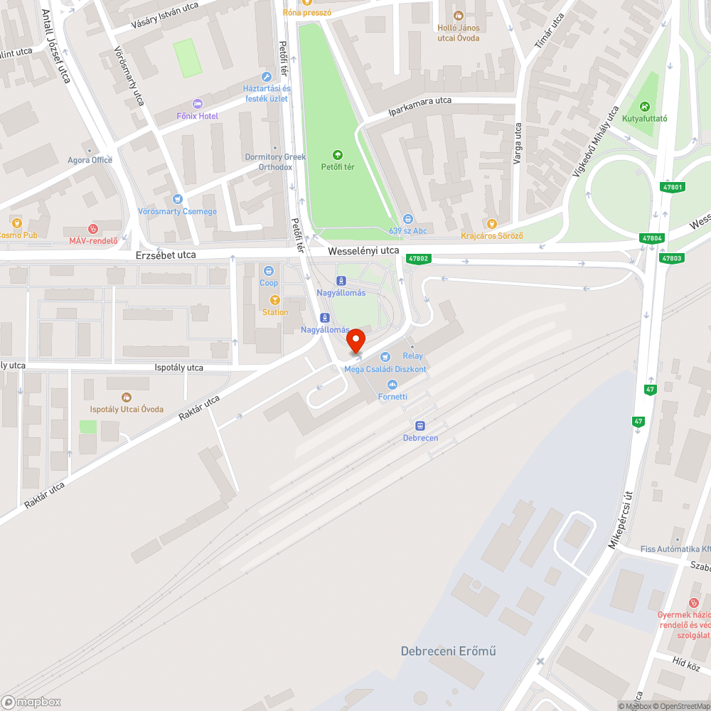 Hibás Citylightok bejelentés helye