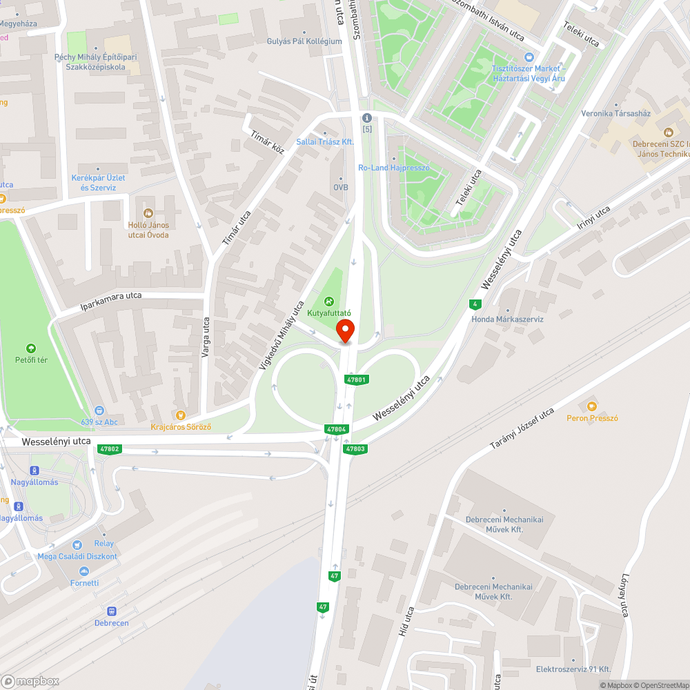 Hibás mennyezeti lámpatestek bejelentés helye