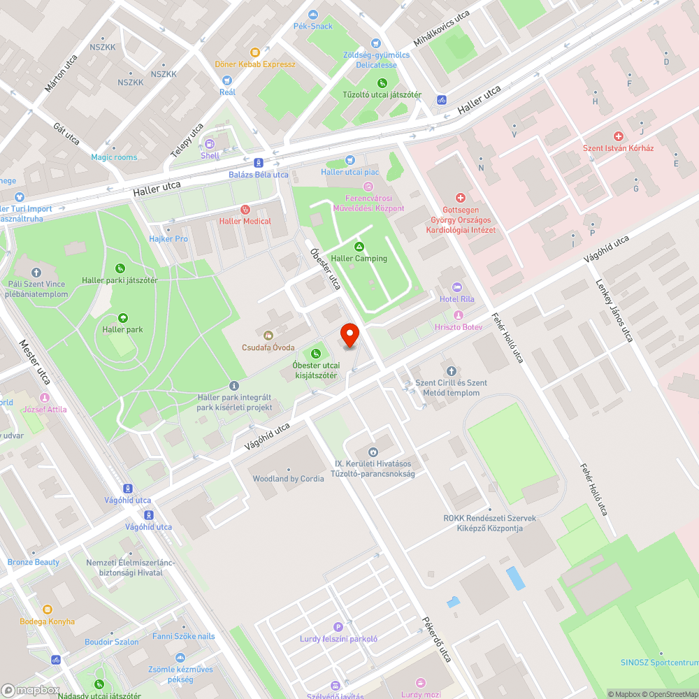 Elhagyott, törött roncs bejelentés helye