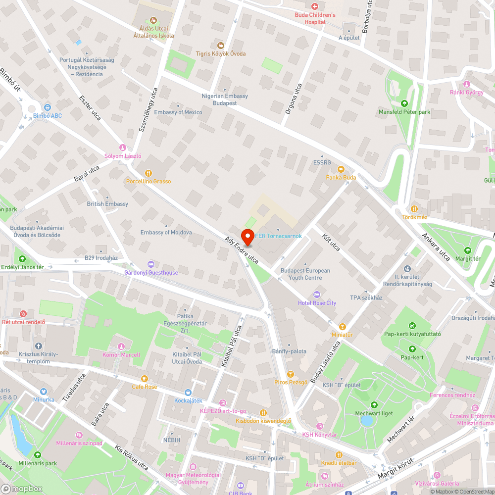 Kerékpár tárolót a sulihoz bejelentés helye