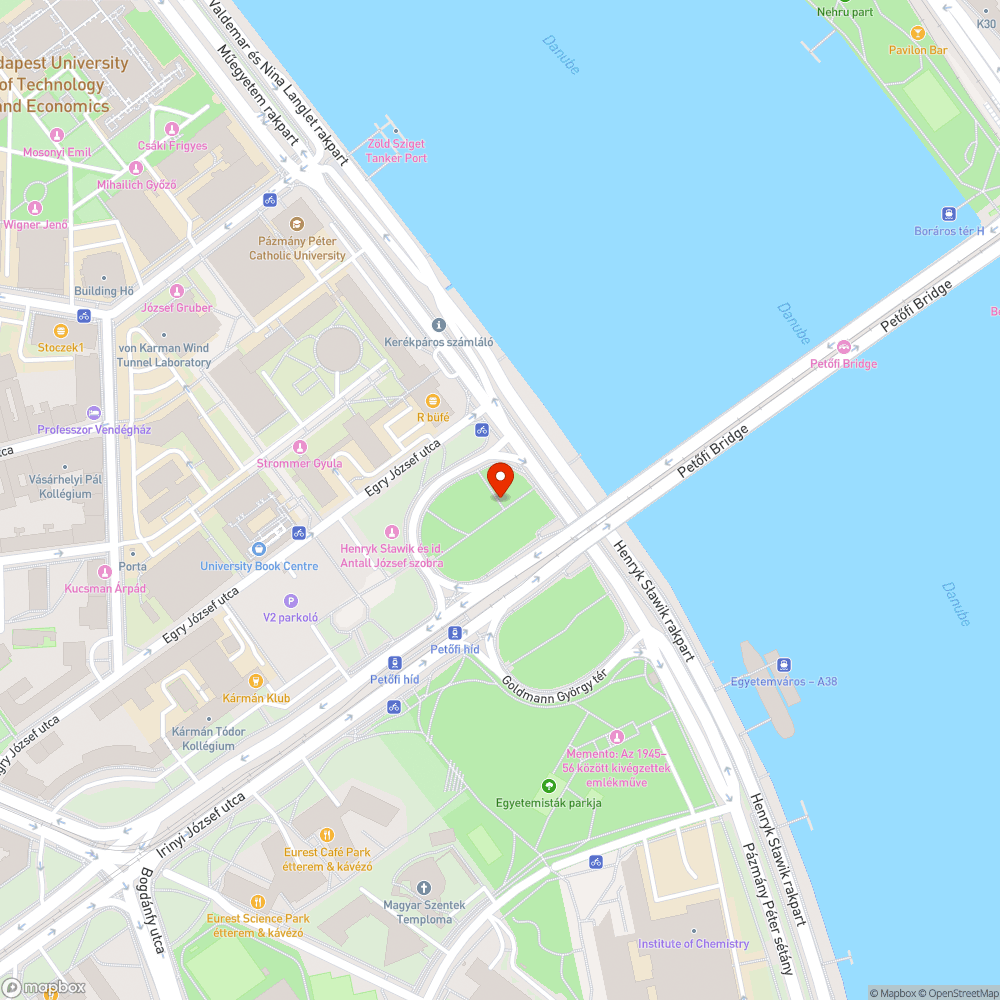 Margit híd korlátja, műemlék bejelentés helye