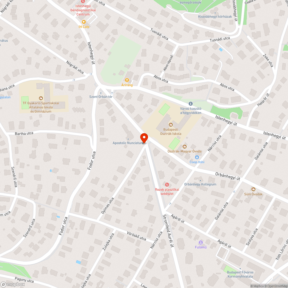 Letarolt tábla - Stromfeld A. bejelentés helye