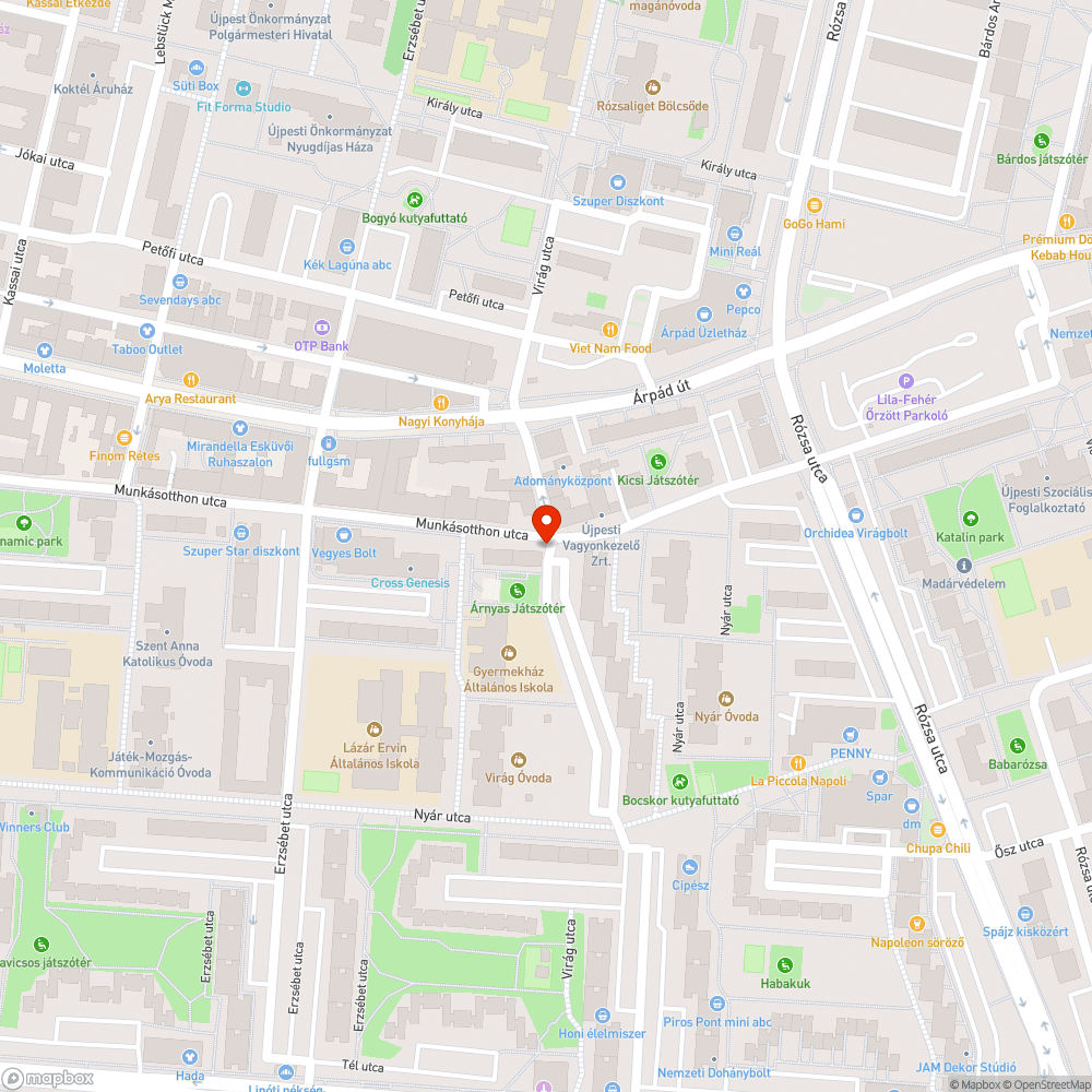 Rongált, koszos telefonfülke bejelentés helye