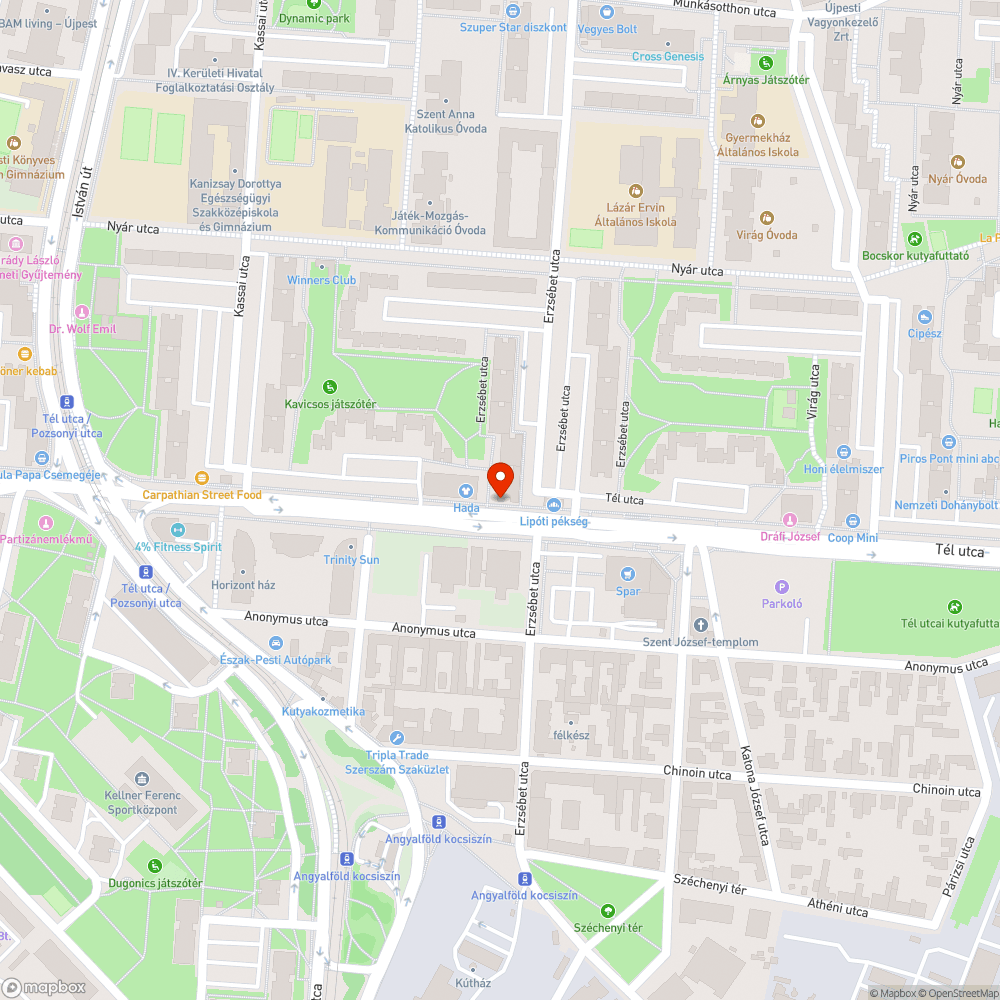 Macskatetem bejelentés helye