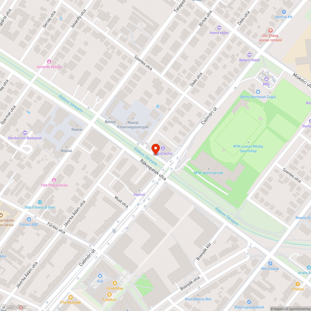 Hiányzó szemetes BKV megállóban bejelentés helye