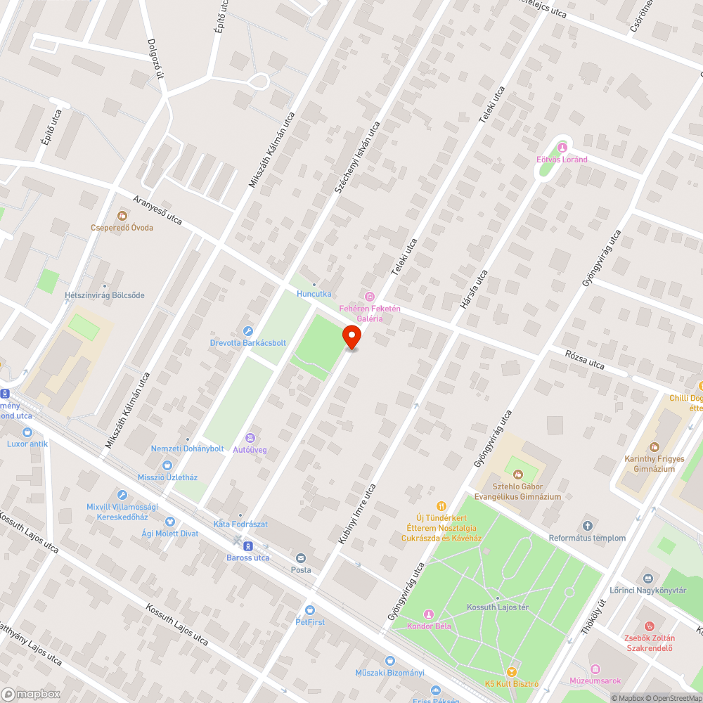 Szemetelés bejelentés helye