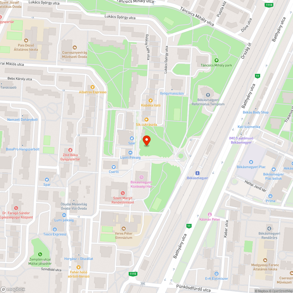 Üvegszilánkok bejelentés helye