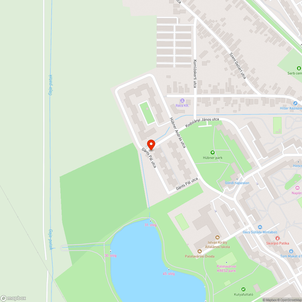 Rozsdás szemetes bejelentés helye