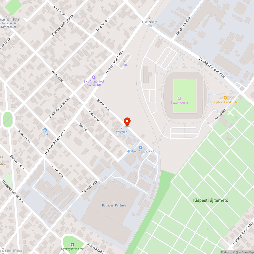 Szemét hegy bejelentés helye