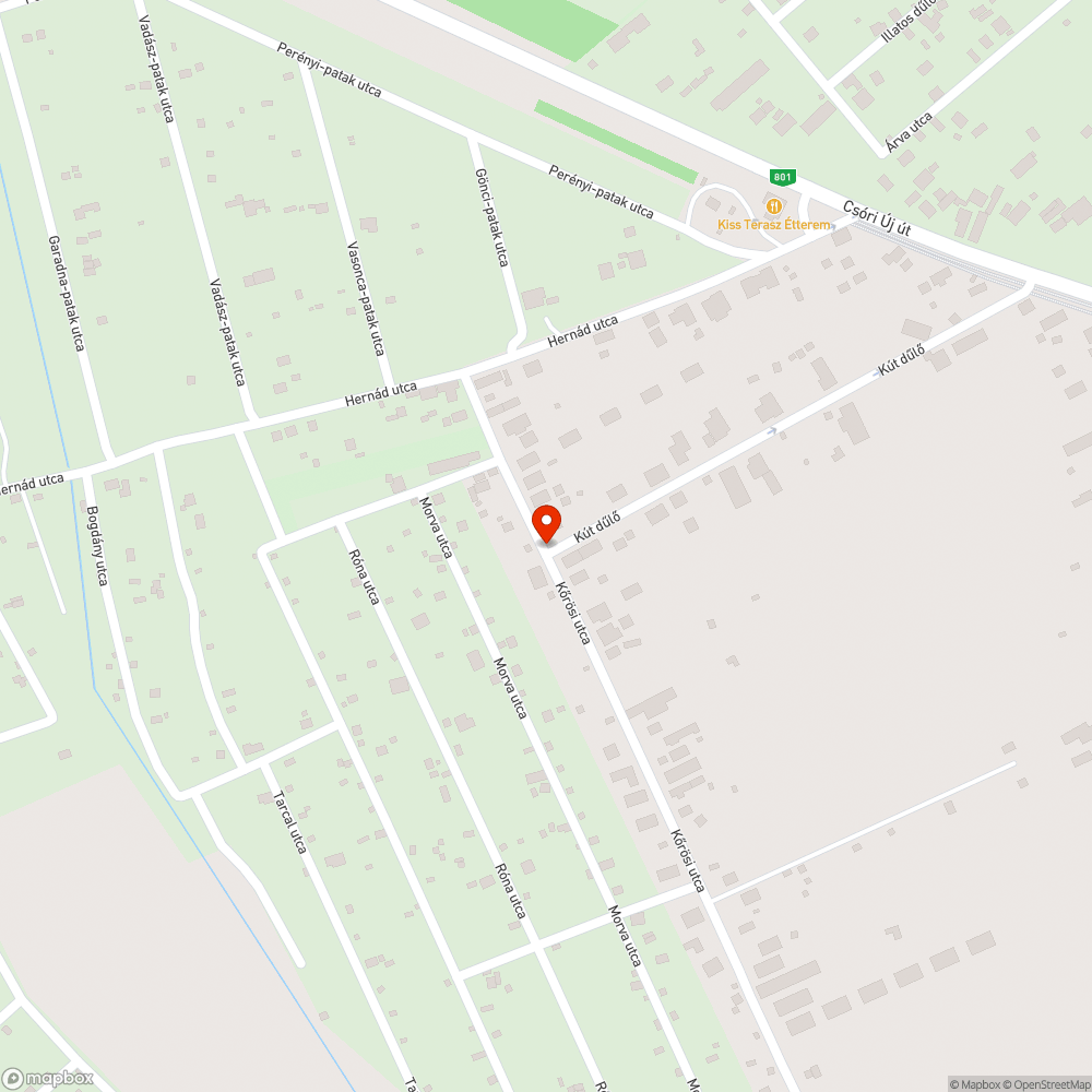 Forgalomtechnikai tükör igénye bejelentés helye