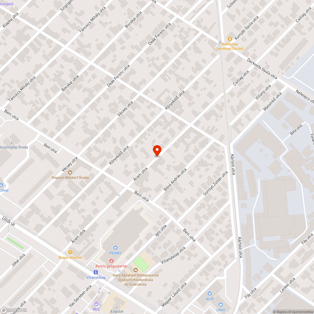 Balesetveszélyes tuskó bejelentés helye