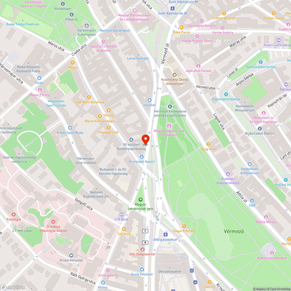 Sérült fedlap bejelentés helye