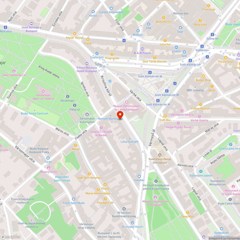 Csúnya telefonfülke bejelentés helye