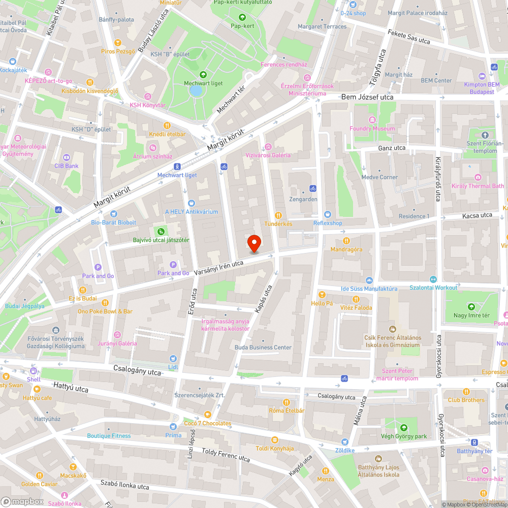 Fekete zsákok-Varsányi I. bejelentés helye