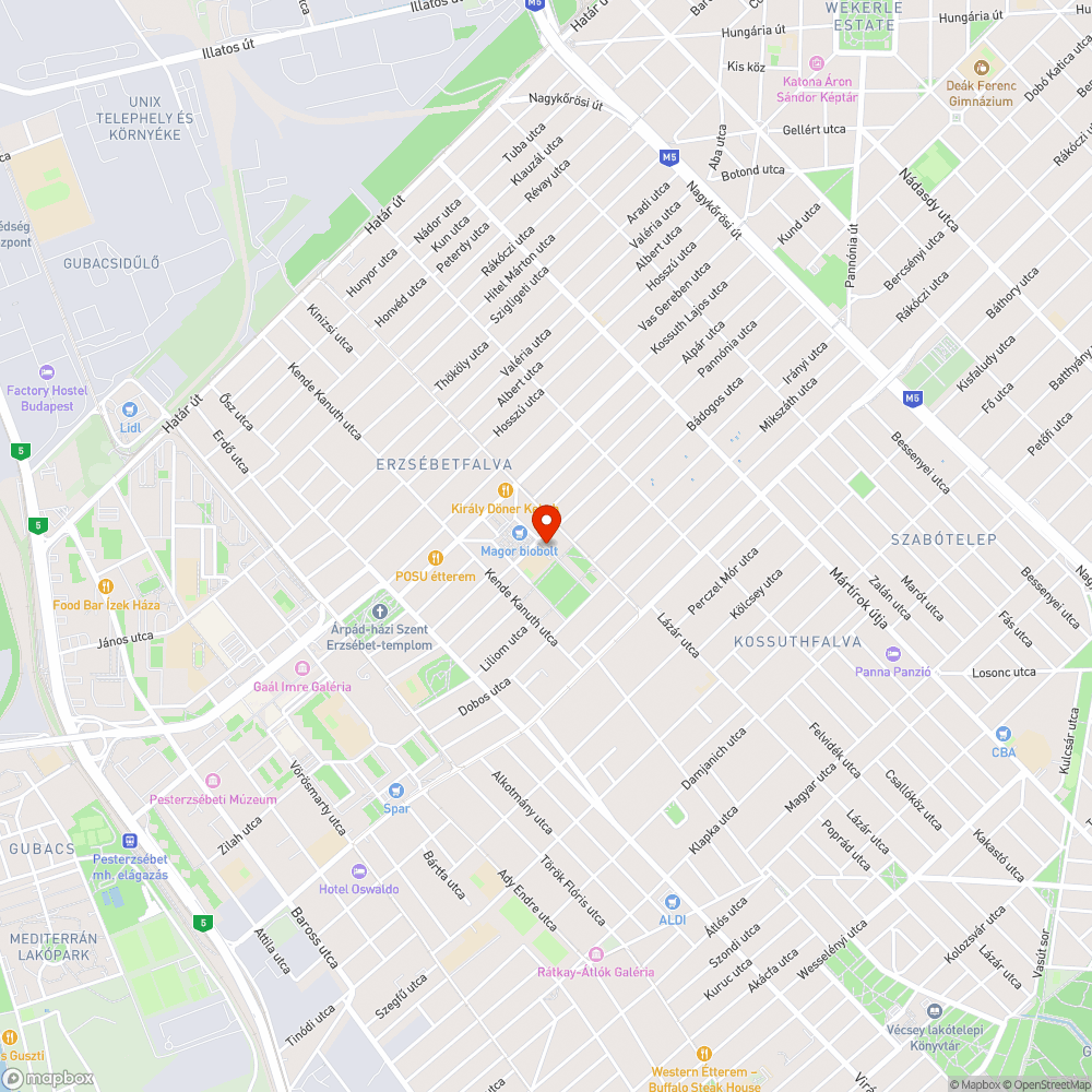 Szemetes járda bejelentés helye