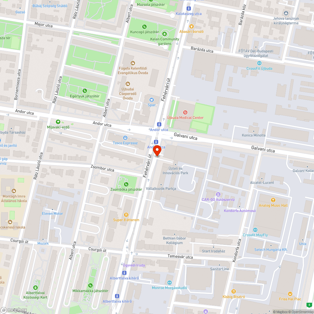 Autóktól járhatatlan a járda bejelentés helye