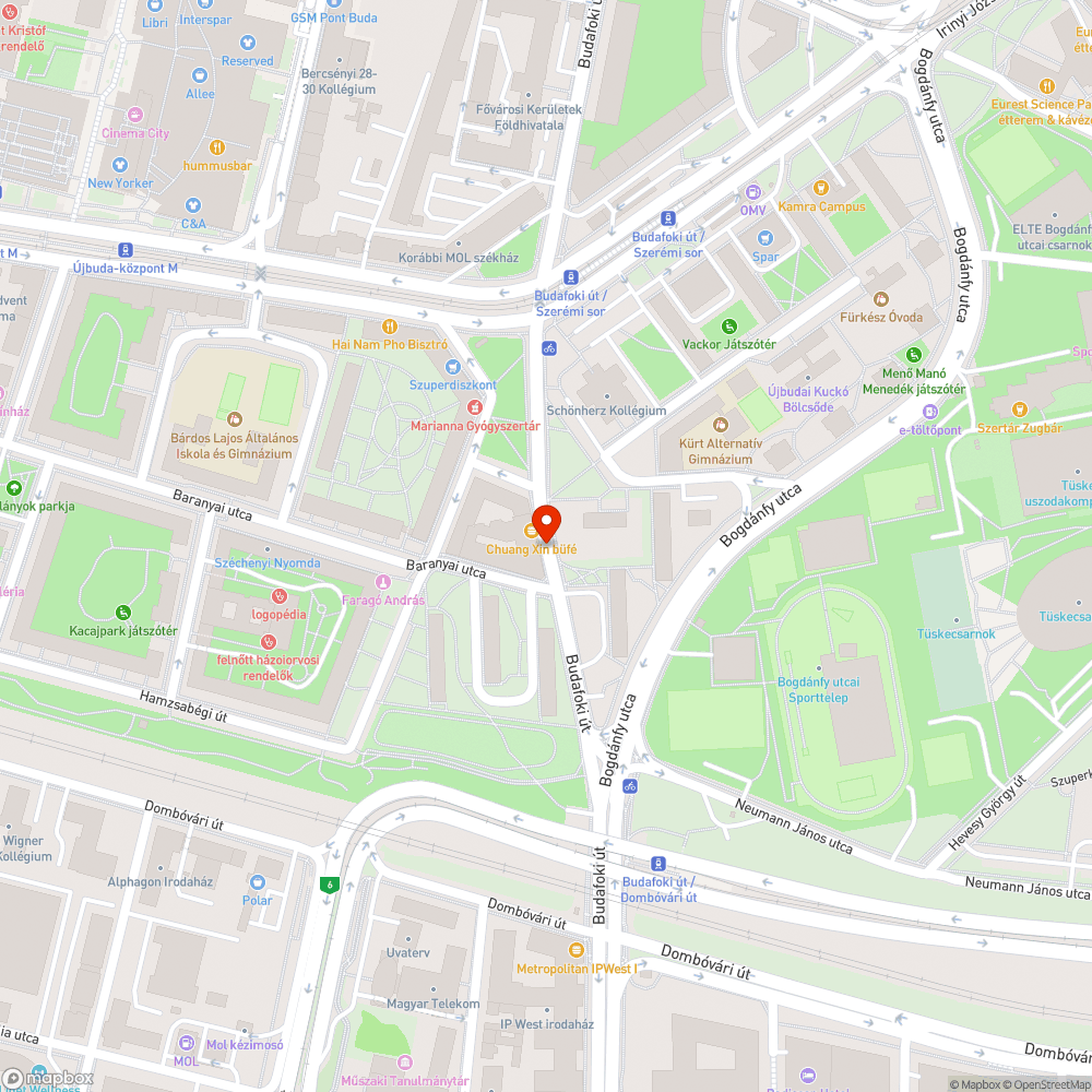 Járhatatlan útszakasz bejelentés helye