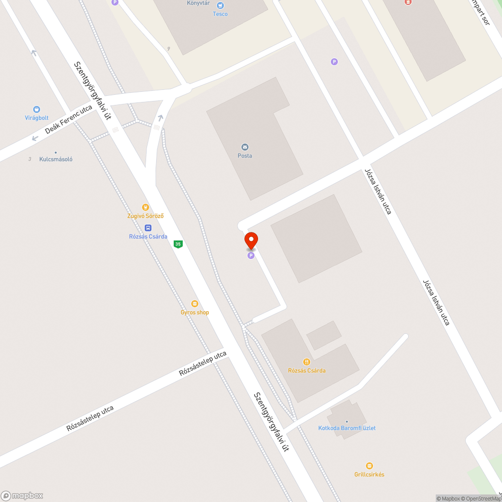 Elhajlott pollerek bejelentés helye