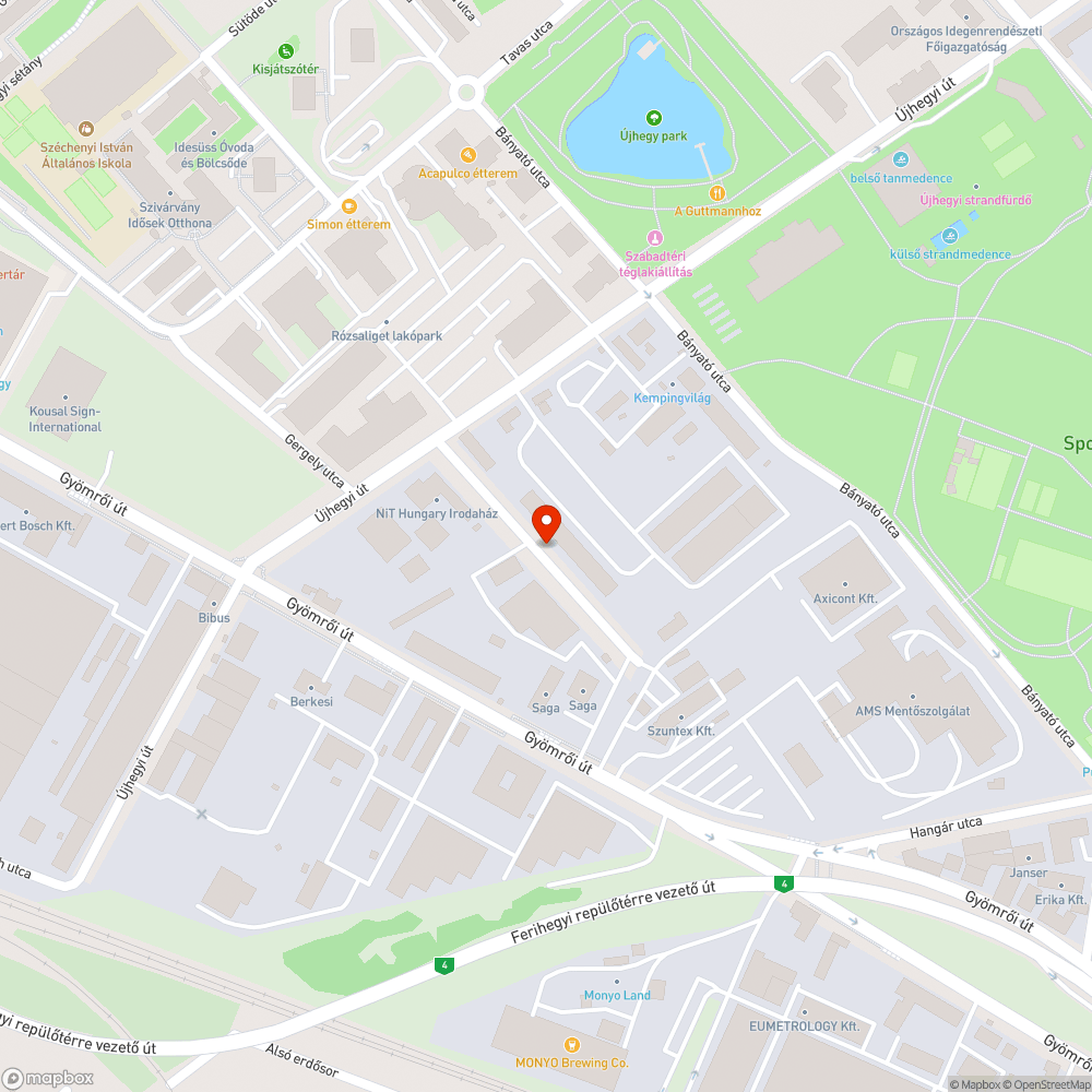 Üzemképtelen jármű bejelentés helye