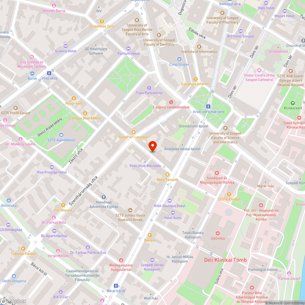 Parkoló autók a kerékpársávon bejelentés helye